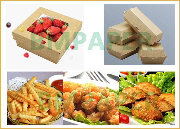 300gsm Brown White CKB Board For Frozen Food Package Good Stiffness 74 x 106cm