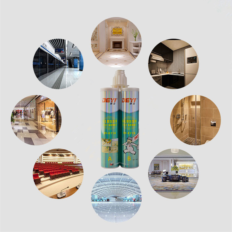 Waterproof Epoxy Tile Grout Sealer Double Components Adhesives For Bathroom Repair