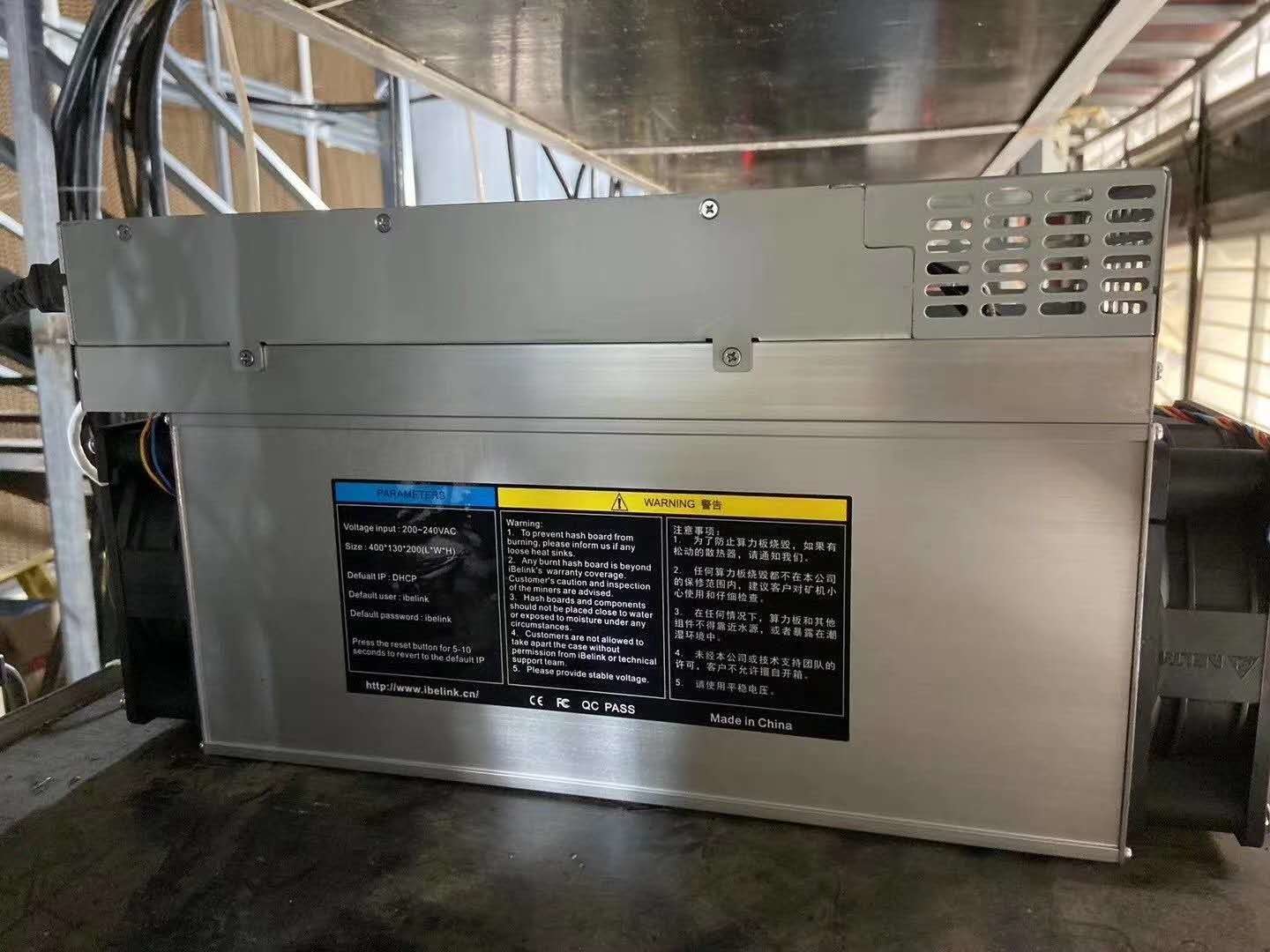 IBeLink BM-K1+ 15 TH/S 2250W KDA