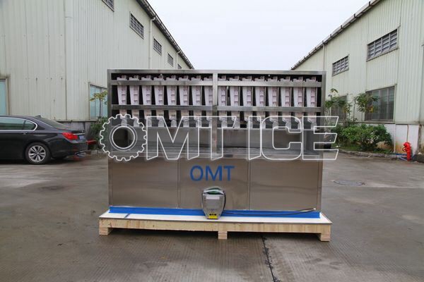 High Efficiency Commercial Ice Cube Maker 4000kg 24hrs Easy Cleaning