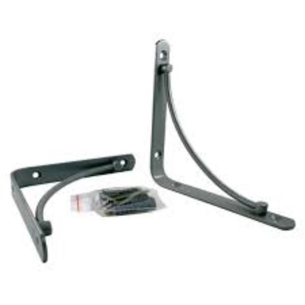 In-house Inspection Steel Wall Mounted Shelf Brackets Customized at Whole Sale