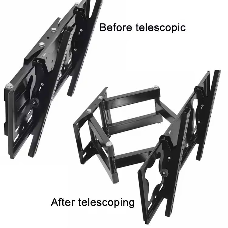 Telescopic Rotation Adjustable Tilt TV LCD Screen Wall Bracket 32 - 60 Inches
