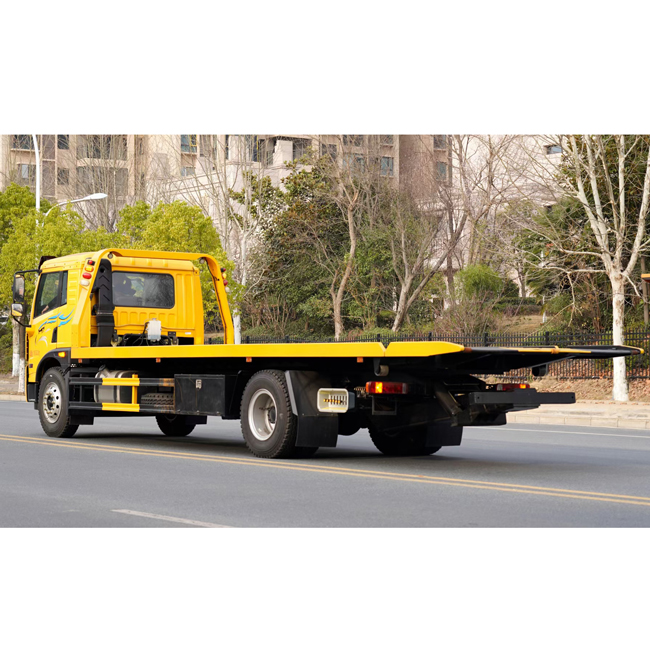 Hot Sales 4x2 FAW Lightweight 8 Tons Large Wreckter Truck Body Towing Trucks Wrecker Truck on Stock