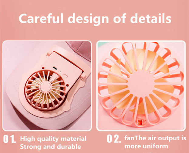Cross-border production of solar fan cover cool two convenient travel
