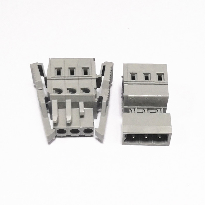  5.00mm / 5.08mm Pitch Replacement Screwless Spring Clamp Terminal Blocks Manufactures