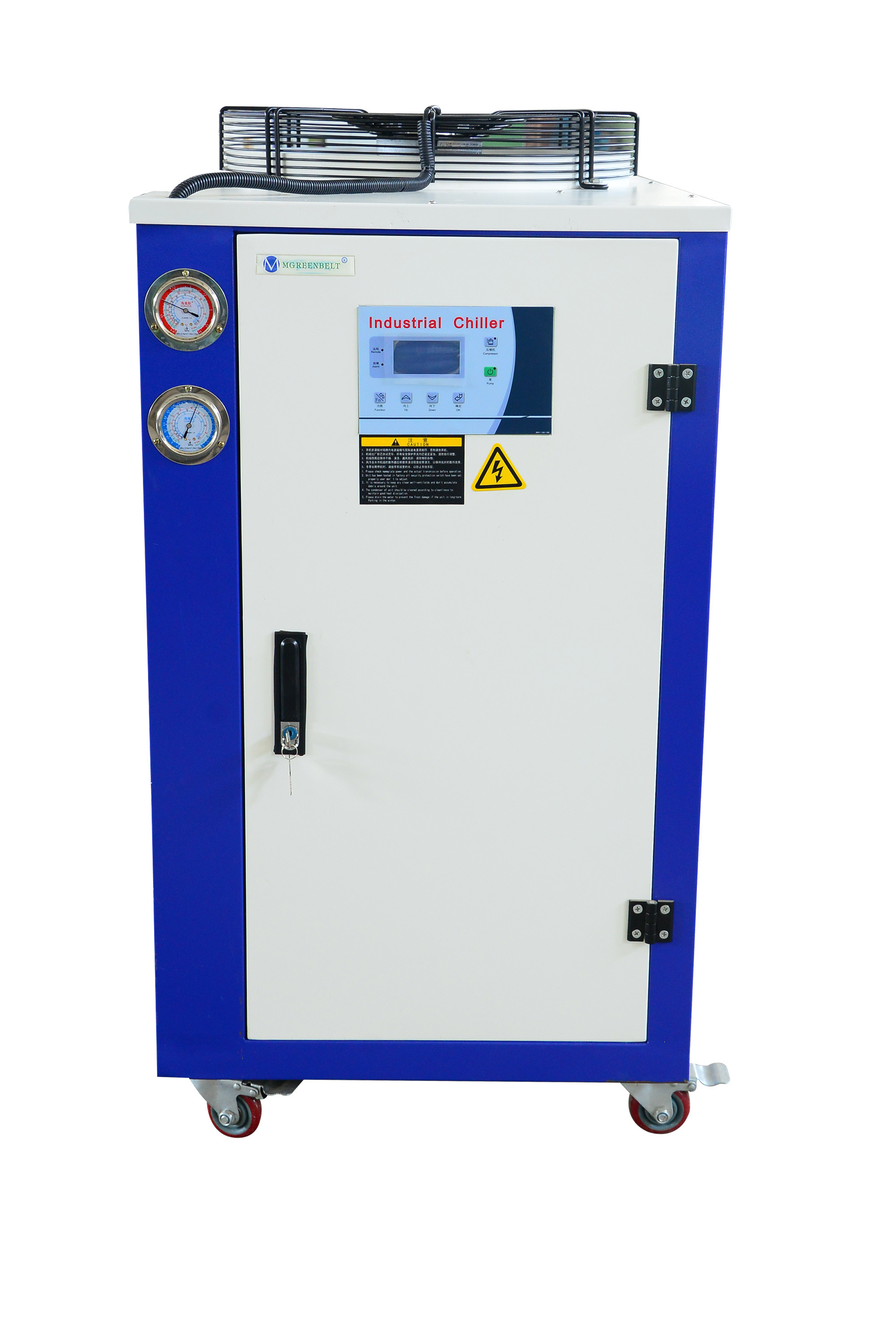 Mobile Brewery Chilling System , Industrial 5 Hp Glycol Chiller For Beer Brewery Equipment