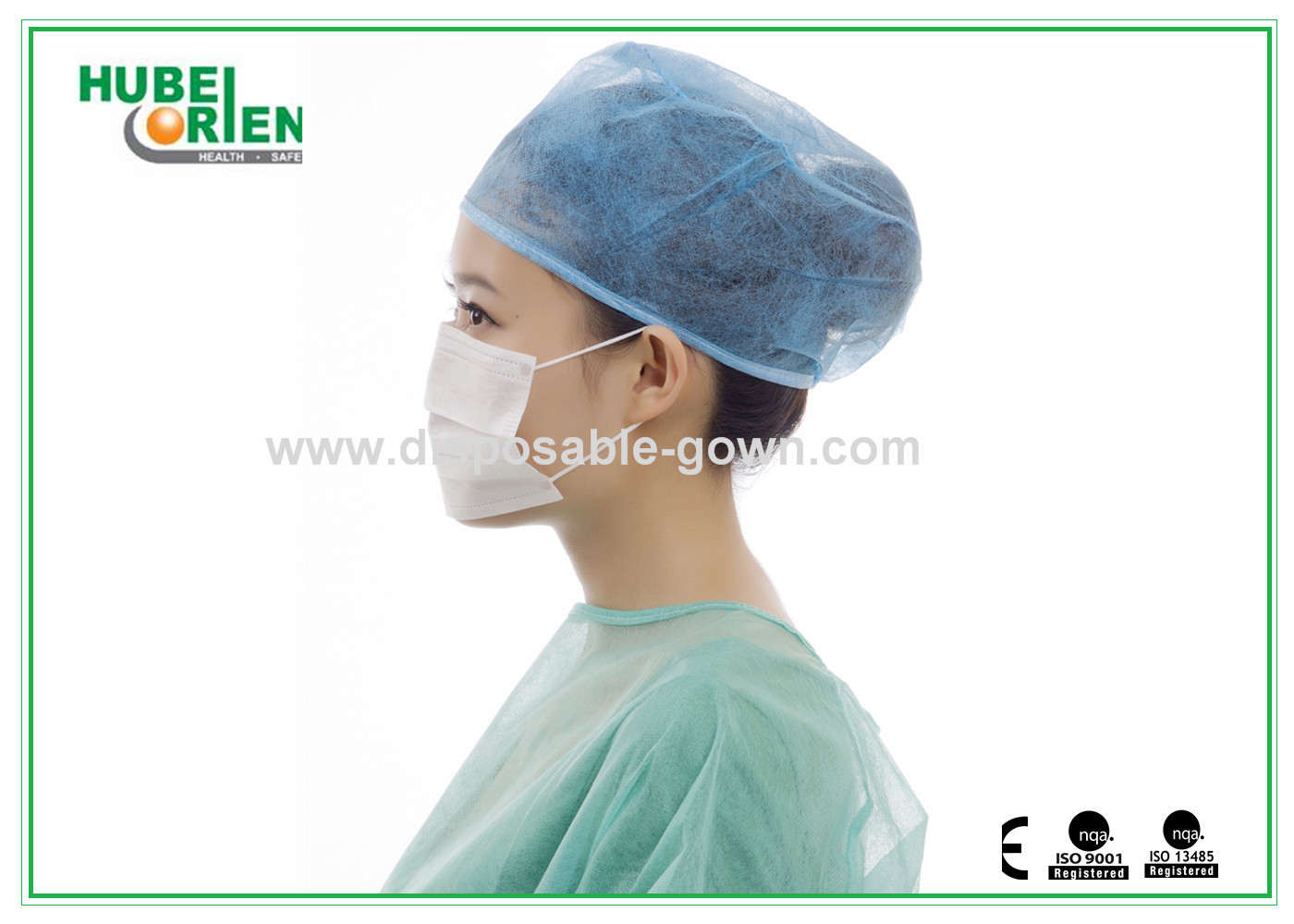 3 Layer FDA Spatter Prevention Disposable Medical Face Mask With Earloop