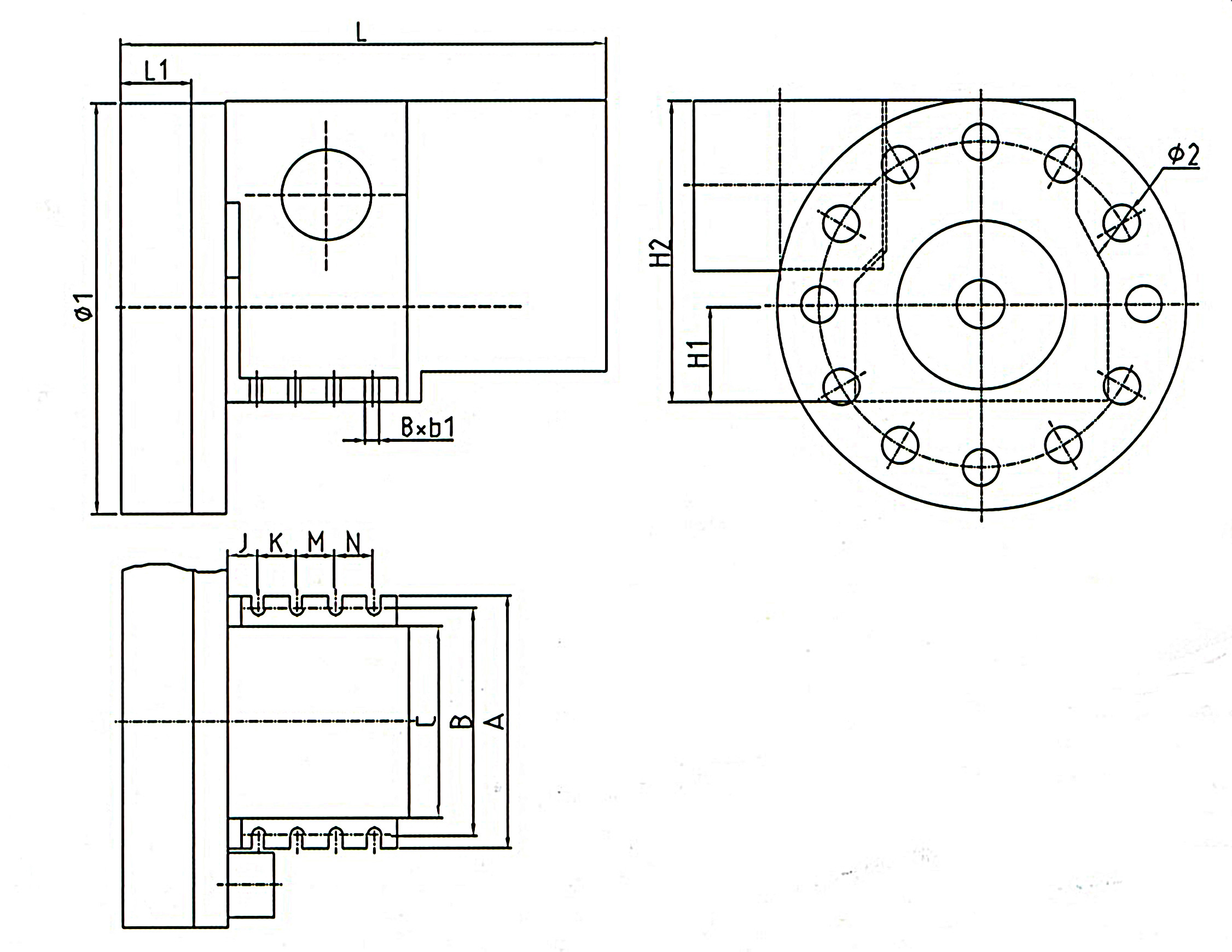 Fast and stable tool changing speed CNC power HAK33-BMT turret