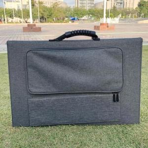 China Camping 2 Kickstands 100w Folding Solar Panels For Power Bank on sale