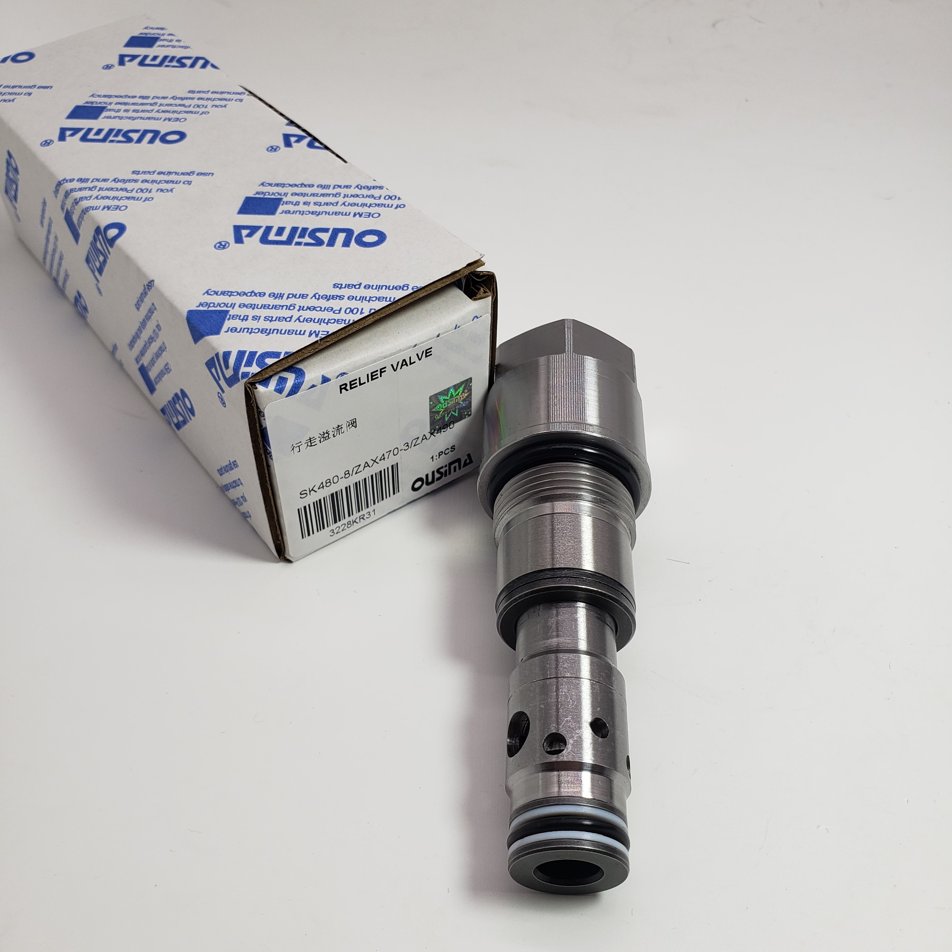 Good Quality Relief Valve For SK480-8 ZAX470-3 ZAX490
