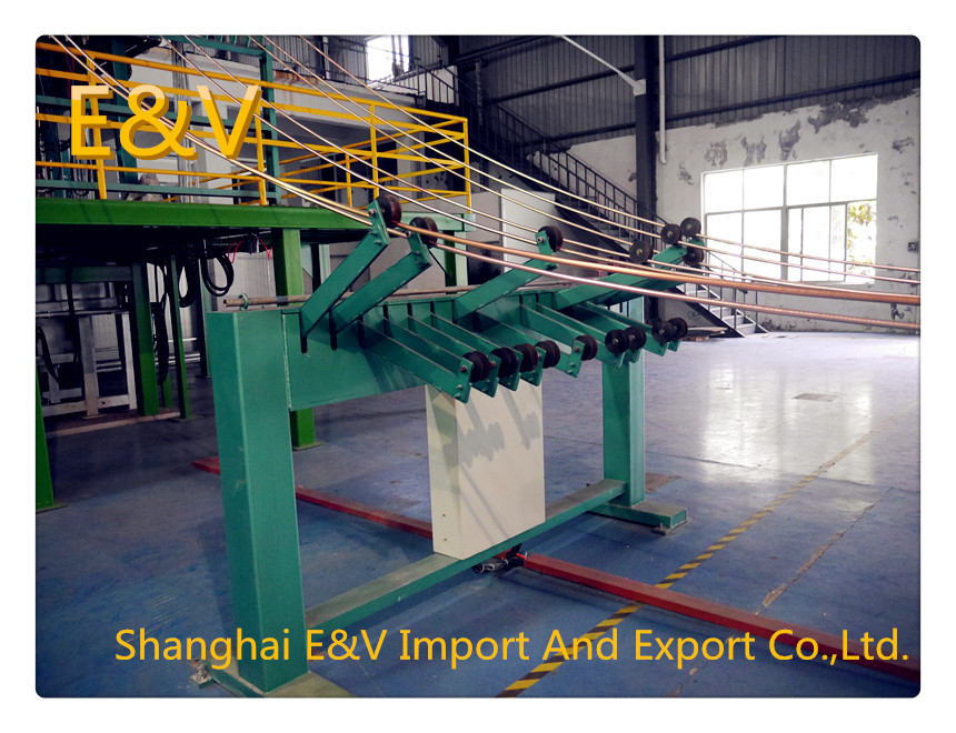 PLC Control Continuous Casting Machines Automatic Coiling Copper Rod Caster Line