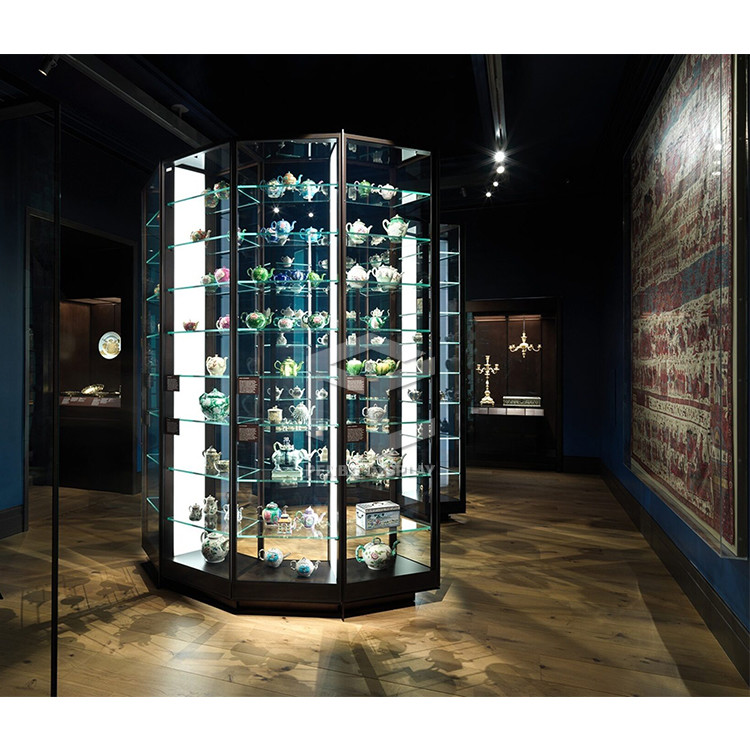 OEM Museum Display Showcase Counter