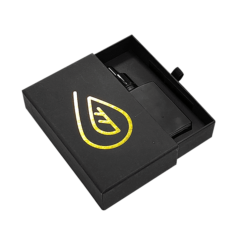 Magnetic Closure Cardboard Display Box Coin Packaging Hollow Faux Book Style Box