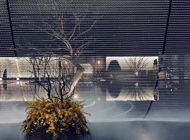 Architectural Spiral Mesh for Interior and Exterior Decoration