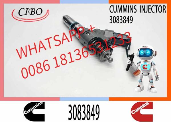 CUMMINS M11 Excavator Parts diesel Engine Parts 3083849 CUMMINS Fuel Injector