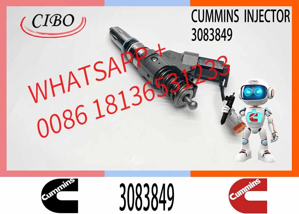 CUMMINS M11 Excavator Parts diesel Engine Parts 3083849 CUMMINS Fuel Injector Assy CUMMINS ISM QSM M11 Engine