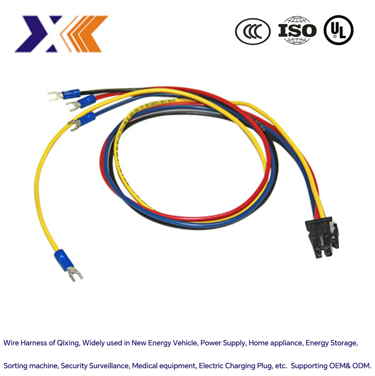 Car Model Lithium Battery Energy Storage Cable Power Cord Wire Harness in Varity of Length