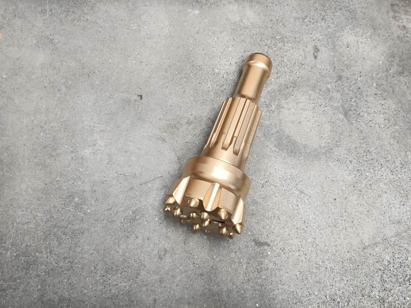 Drilling Hard Rock Hole 127mm Flat Face M40 Dth Button Bit