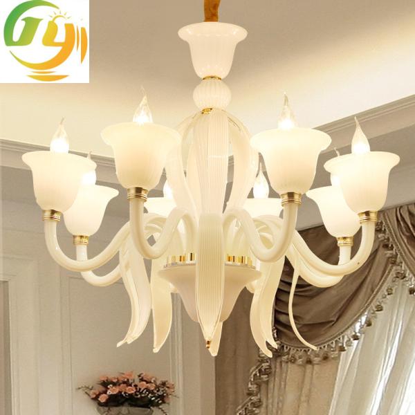 Crystal Glass Crystal Chandelier Living Room Dining Room Bedroom Villa Hotel