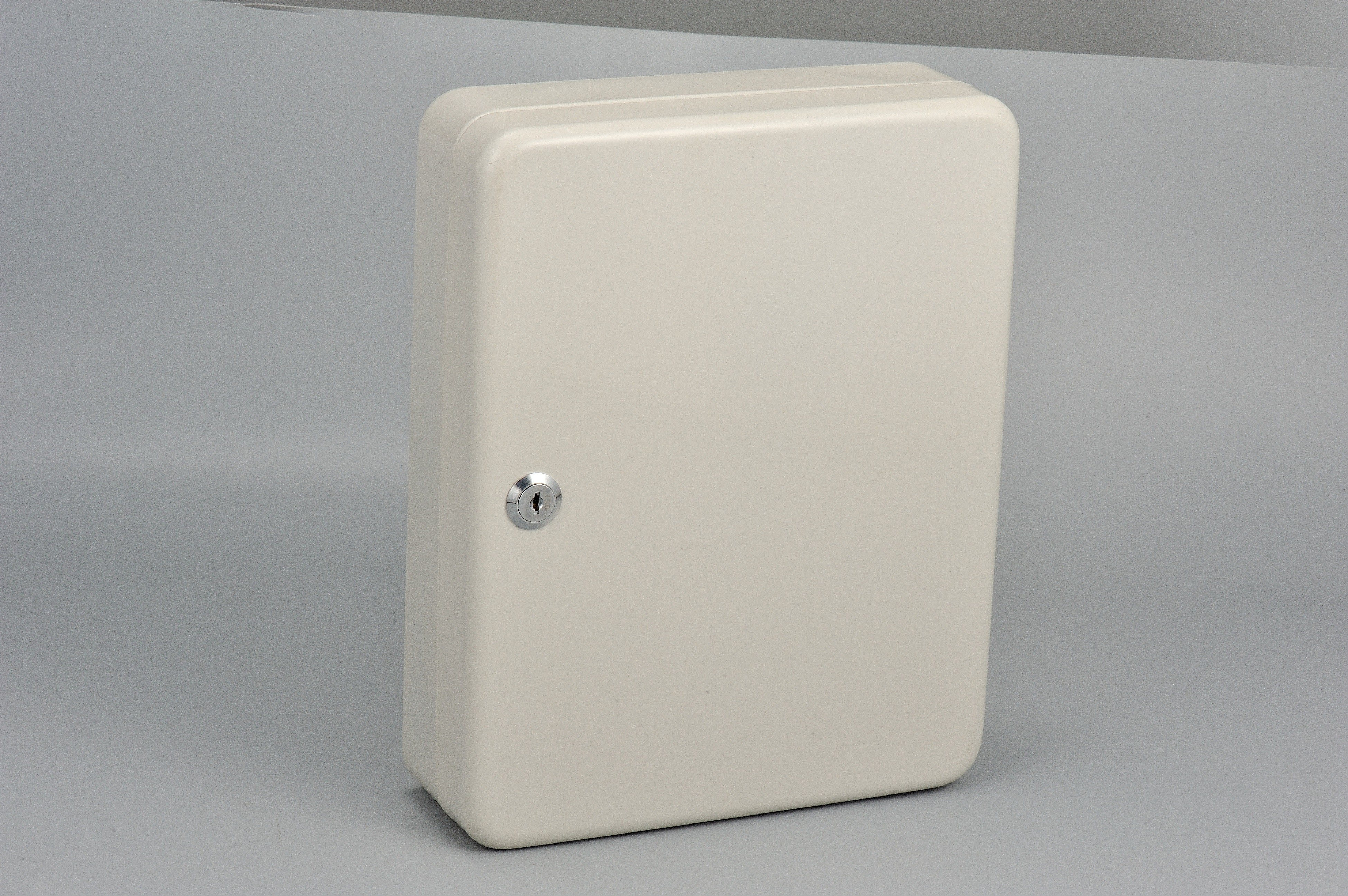 Durable Metal Key Safe / Metal Key Cabinet 300x240x75mm Wear Resistance