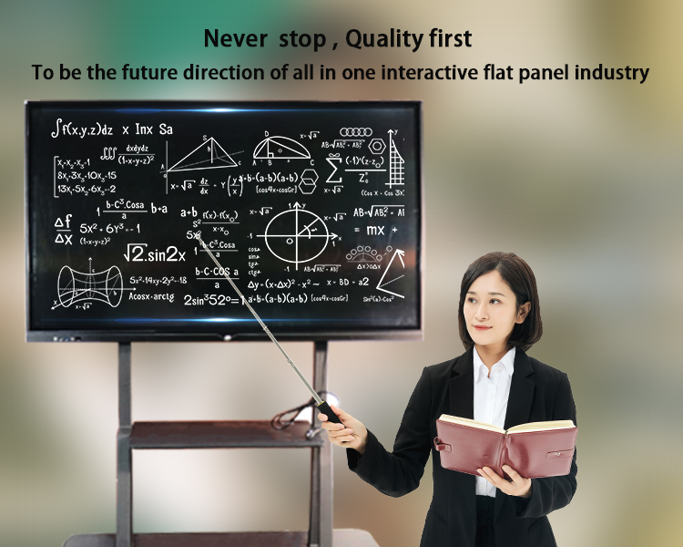 65 Inch Multi Touch Smart Board Interactive Whiteboard 3840*2160