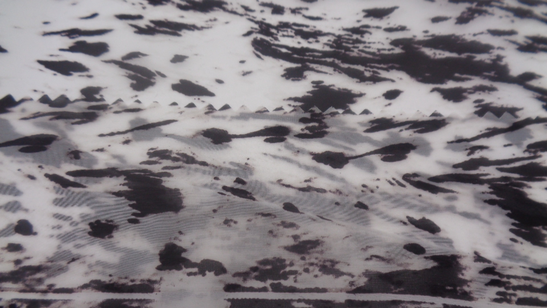 Outdoor 100% Nylon Jacket Fabric Printed 130Gsm Windproof 150Cm