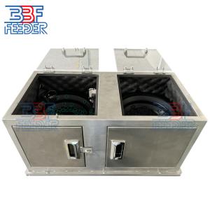 Double Bowl Feeder Machine Conveyor System Magnetic Vibrating Feeder