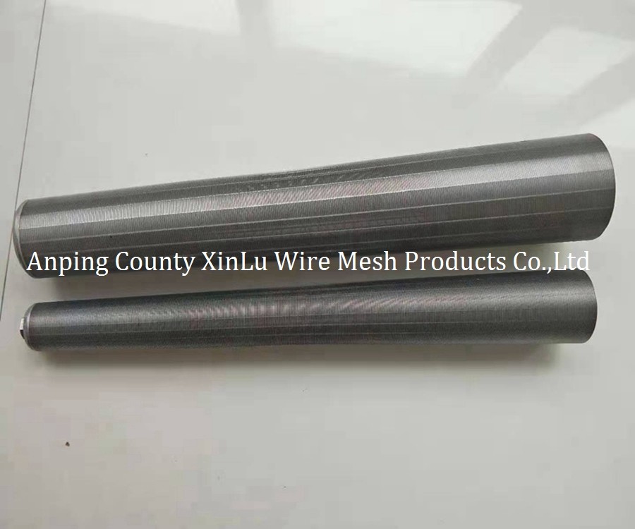 Bright Wire Wrap Screen Inverted Shallow FOTI Stainless Steel Round Screen