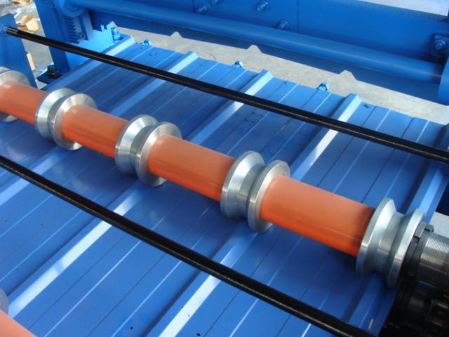 900 wall panel colored tile roll forming machine