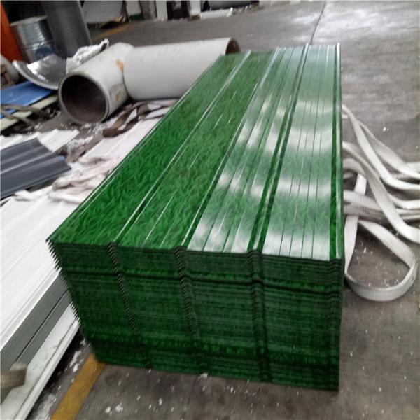 beautiful green grass 840mm color steel roof sheet 0.426mm thickness for sheds
