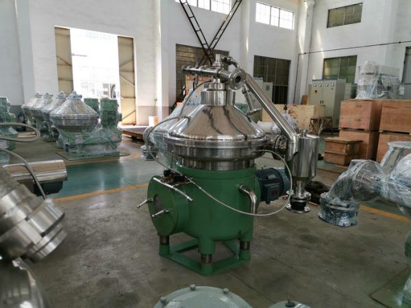 Quality Dairy Skimming Disc Oil Separator With PLC Touch Screen Controller for sale
