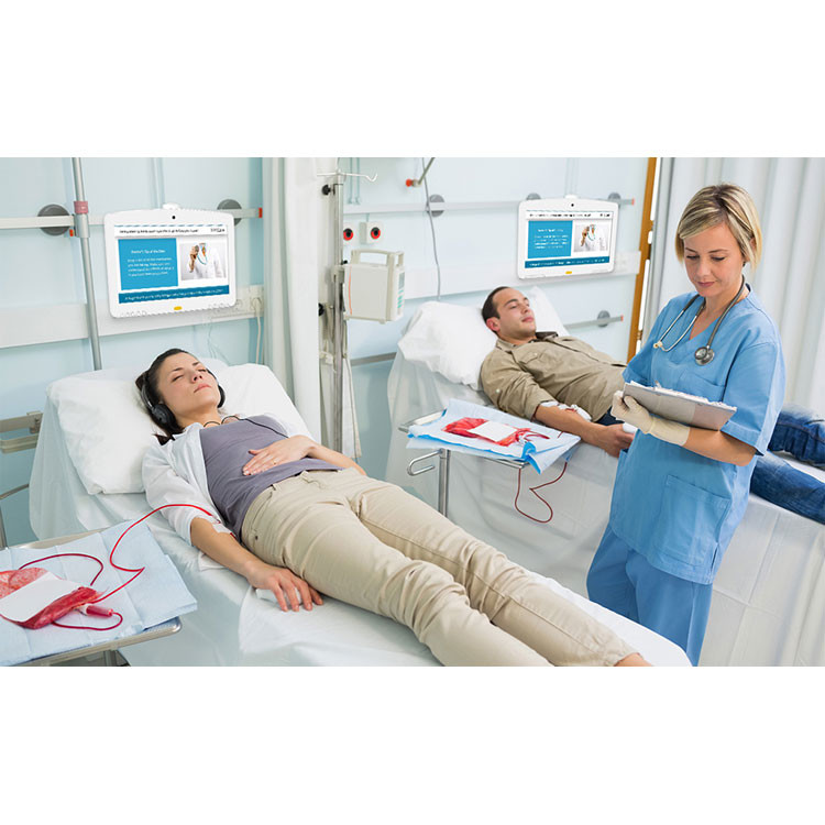 White RK3288 Medical Computer Tablets 1080P 13.3 Inch Tablet Pc