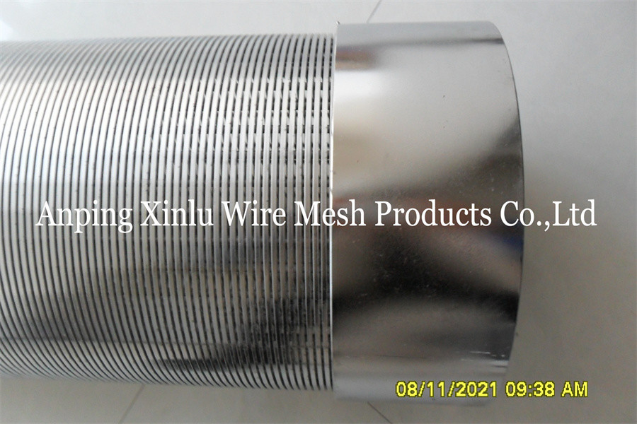 Johnson Wedge Wire Continuous Slot Screen Pipe For Groundwater