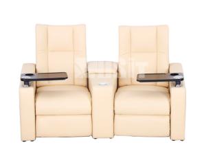  Luxury Cinema VIP Sofa Electric Recliner Chairs With Heat Seat Cushion Manufactures