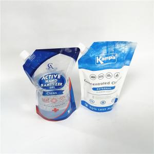 China Recyclable Spouted Stand-Up Pouches with Various Cap Types for Eco-Friendly Packaging on sale