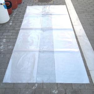 Custom 48" X 46" X 72" LDPE Side Gusset Bag Waterproof Clear Reusable Plastic