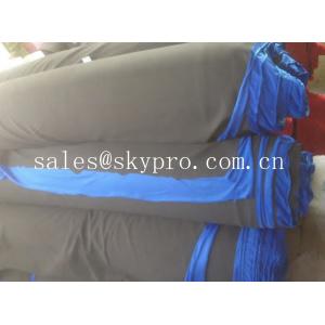 One or two sides coating 60" wide maximum neoprene sheet with colored fabric