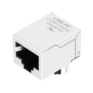  LPJM05125DNL 2.5G Base-T Single Port POE+ RJ45 Connector Tab Down Without Led Manufactures