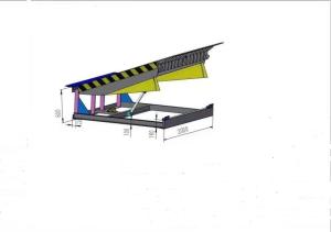  Noiseless Logistic Park Loading Dock Leveler Steel Structure Hydro Cylinder Manufactures
