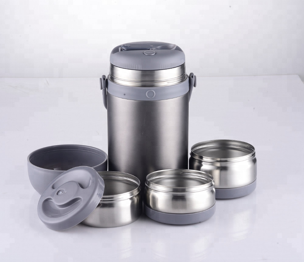 1800ml Stainless Steel Storage Food Container Double Wall Vacuum Construction