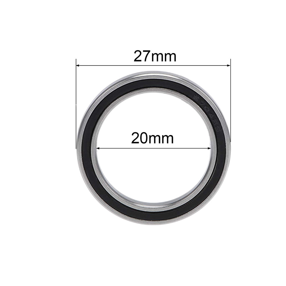 High Precision 6704 2rs 6704 Rs 6704zz 20*47*12mm Thin Deep Groove Ball Bearings