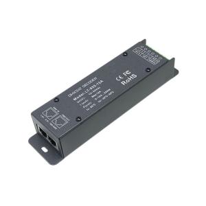 1CH 12A 0 ~ 10V Dimming CV LED DMX Decoder Controller with RJ45 DMX512 Socket
