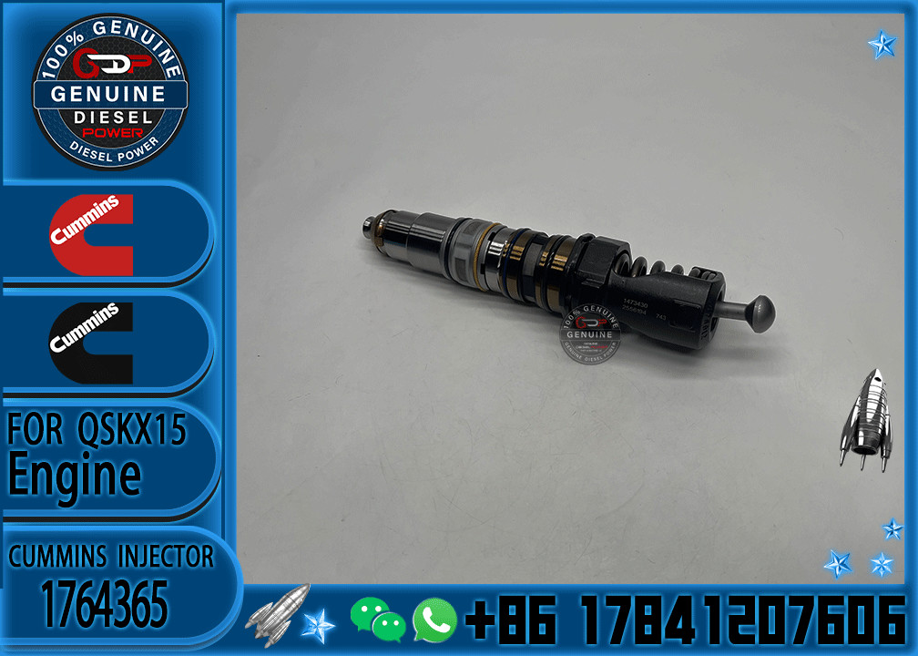 Cummins Isx Engine Diesel Fuel Injector Unit Injector 1473430 1481827 1521978 1511696 1764365
