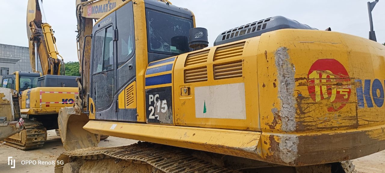 Used Komatsu 215-10 Medium Excavator in Stock Used Komatsu PC100 Excavator