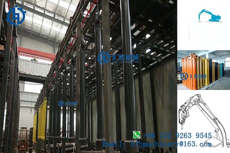 Hyundai Excavator Parts Jack Hydraulic Cylinder Robex R200 R210 R250 R290 R305 R320