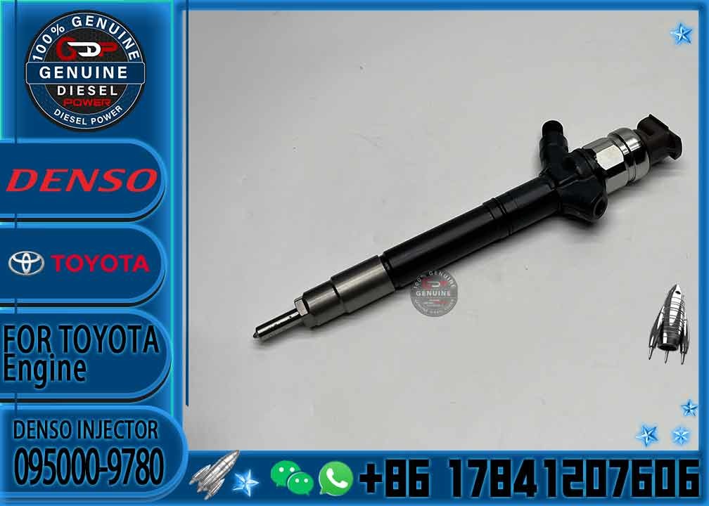 Fuel injector 095000-7711 095000-9780 23670-51030 for TOYOTA Land Cruiser 200 V8 1VD-FTV