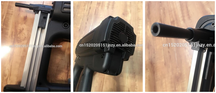 GN120 Gas Actuated Tools Gas Powered Concrete Nail Gun 1 ~ 2 Nails / Second