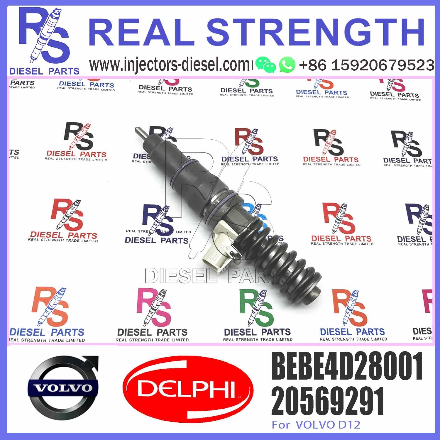 common rail injector E3 Fuel Electronic Unit Injector BEBE4D39001 BEBE4D28001 for V-O-L-V B12 20569291