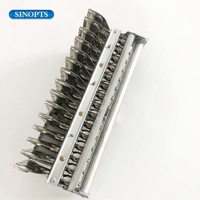 17 Rows Gas Boiler Steam Fire Row Stainless Iron Zinc Plate Burner Tray Heat Exchanger for Boiler Spare Parts