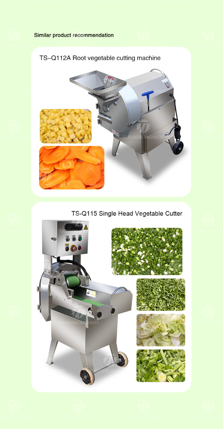 1200KG/H Vegetable Processing Machine Agricultural Automatic Fruit Cutter